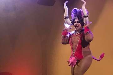 Segunda edición de la Gala Drag Queen de La Breña (Foto TA)